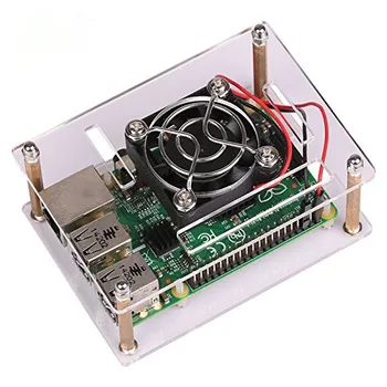 Acrylic Clear Case Enclosure Shell with Cooling Fan for Raspberry Pi 3 Model B / Raspberry Pi 2 Model B / Raspberry Pi B+
Acrylic Clear Case Enclosure Shell with Cooling Fan for Raspberry Pi 3 Model B / Raspberry Pi 2 Model B / Raspberry Pi B+