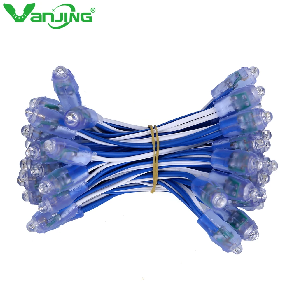 50pcs/lot LED Modules DC5V 9mm Single Color Pixel Module LED Nodes IP68 Waterproof Point Lights for Advertisement Letters
50pcs/lot LED Modules DC5V 9mm Single Color Pixel Module LED Nodes IP68 Waterproof Point Lights for Advertisement Letters
