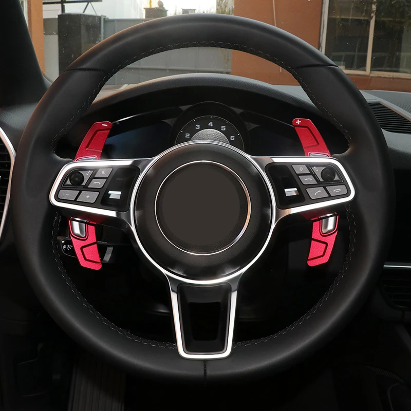 For Porsche 911 Cayenne Macan 718 panamera boxster cayman Accessories Interior refit steering wheel shift paddle chrome
For Porsche 911 Cayenne Macan 718 panamera boxster cayman Accessories Interior refit steering wheel shift paddle chrome