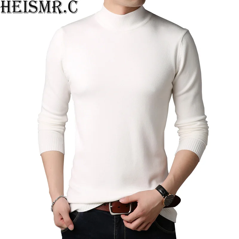 Men New Arrival Casual Thick Winter Sweaters Mens Half Turtleneck Solid Pullover Sweater Male Pull Homme Brand Clothing BDK152
Men New Arrival Casual Thick Winter Sweaters Mens Half Turtleneck Solid Pullover Sweater Male Pull Homme Brand Clothing BDK152