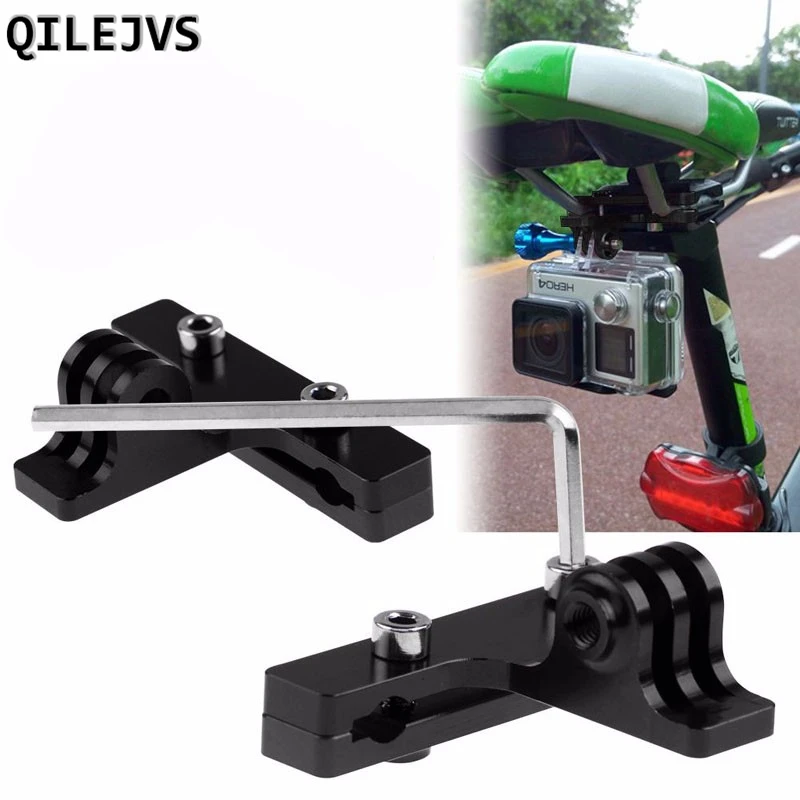 QILEJVS 1PC Cycle Bike Saddle Rail Seat Mount Holder For Gopro Hero 4 S 3 Camera / 4K SJ8000
QILEJVS 1PC Cycle Bike Saddle Rail Seat Mount Holder For Gopro Hero 4 S 3 Camera / 4K SJ8000