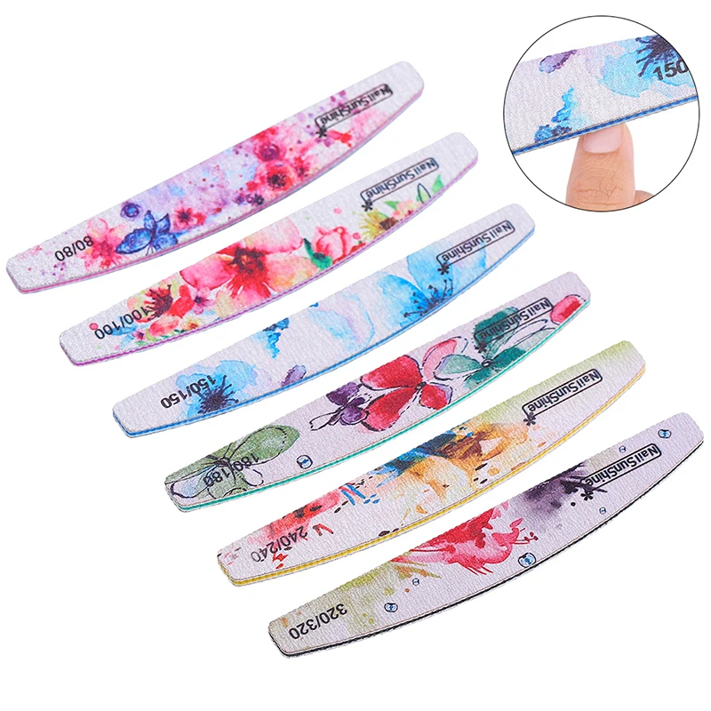 1 Set 6PCS Nail Files Brush Buffing 80-320 Grit Sand File Nail Art Tool Accessories Sanding File UV Gel Polish Tools New Design
1 Set 6PCS Nail Files Brush Buffing 80-320 Grit Sand File Nail Art Tool Accessories Sanding File UV Gel Polish Tools New Design