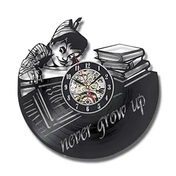 2019 Horloge Mural Klok Vinyl Record Wall Clock Design Decorative Peter Pan Clocks Mute Vintage Retro Style Watch Home Decor
2019 Horloge Mural Klok Vinyl Record Wall Clock Design Decorative Peter Pan Clocks Mute Vintage Retro Style Watch Home Decor