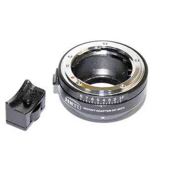 JINTU Manual aperture Control NF-M4/3 Lens Adapter Mount for Nikon A/F/G/D Lens to Micro 4/3 MFT Camera For Olympus Panasonic
JINTU Manual aperture Control NF-M4/3 Lens Adapter Mount for Nikon A/F/G/D Lens to Micro 4/3 MFT Camera For Olympus Panasonic