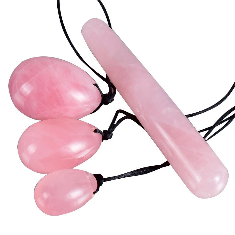 Rose Quartz Jade Yoni Egg Set Eggs Women Kegel Exerciser Maternity Vaginal Massage Vaginal Muscles Tightening Ball Dropshipping
Rose Quartz Jade Yoni Egg Set Eggs Women Kegel Exerciser Maternity Vaginal Massage Vaginal Muscles Tightening Ball Dropshipping