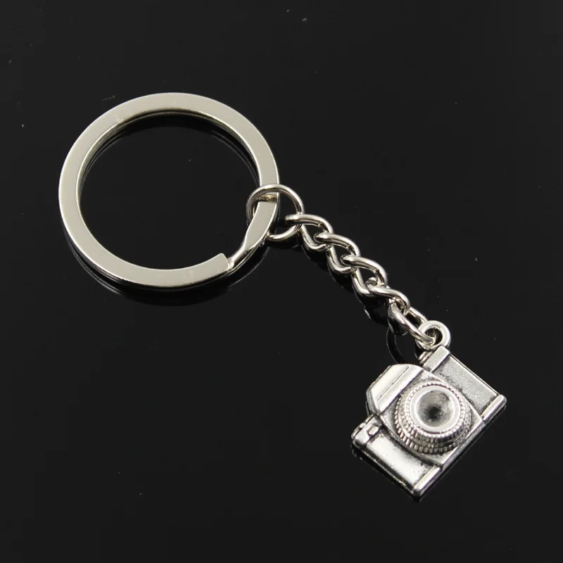new fashion men 30mm keychain DIY metal holder chain vintage retro camera 16x21x6mm silver pendant Gift
new fashion men 30mm keychain DIY metal holder chain vintage retro camera 16x21x6mm silver pendant Gift