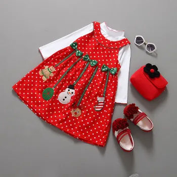 Girls Christmas Dress Long Sleeve Dot Light Snow Flower Snowman Girl Christmas Dress Costume Children Clothes
Girls Christmas Dress Long Sleeve Dot Light Snow Flower Snowman Girl Christmas Dress Costume Children Clothes