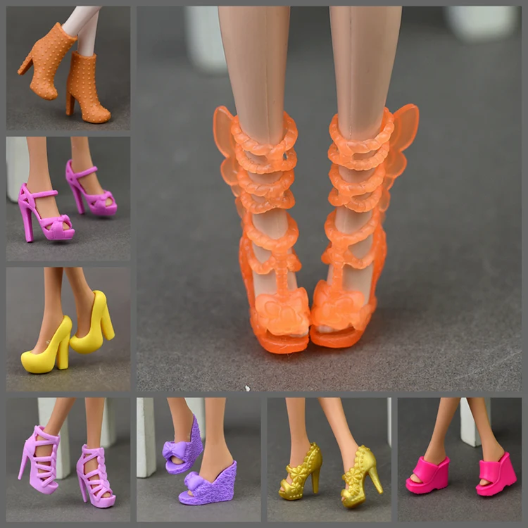 Different Styles Original Doll Shoes / Fashion Morden High Heeled Sandal Accessories For Barbie Xinyi Doll Birthday Gift Toy
Different Styles Original Doll Shoes / Fashion Morden High Heeled Sandal Accessories For Barbie Xinyi Doll Birthday Gift Toy