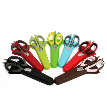 High Quality Kitchen Scissors Magnetic Refrigerator Cutter Strength Chicken Bone Multifunctional Scissors 3pcs/lot
High Quality Kitchen Scissors Magnetic Refrigerator Cutter Strength Chicken Bone Multifunctional Scissors 3pcs/lot