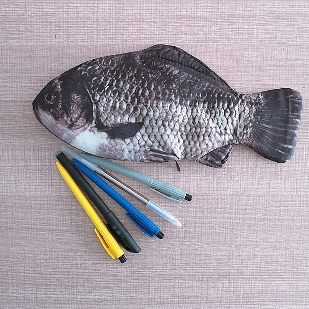 1PC Cute Fish Shape Zipper Pencil Case Large Capacity Pen Bag Cosmetic Brushes Storage Bag Pencil Box School Supplies Kds Gift
1PC Cute Fish Shape Zipper Pencil Case Large Capacity Pen Bag Cosmetic Brushes Storage Bag Pencil Box School Supplies Kds Gift
