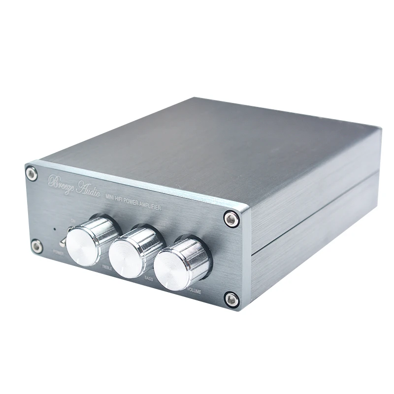 Breeze audio BA50 Class D MINI HIFI 2.0 audio Stereo Digital Amplifier TPA3116D2 LM1036N 50W * 2
Breeze audio BA50 Class D MINI HIFI 2.0 audio Stereo Digital Amplifier TPA3116D2 LM1036N 50W * 2