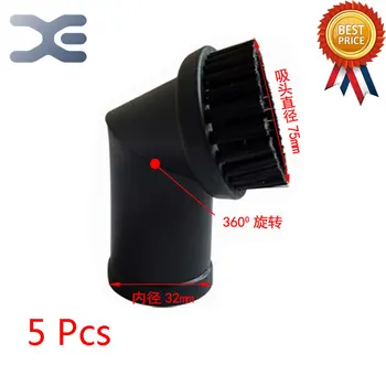 5Pcs All Kinds Of Vacuum Cleaner Accessories Brush Head Rotating Circular Brush Rotating Small Nozzle Interface Diameter 32mm 
5Pcs All Kinds Of Vacuum Cleaner Accessories Brush Head Rotating Circular Brush Rotating Small Nozzle Interface Diameter 32mm