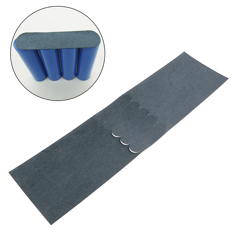 New 18650 Barley Paper Insulation Gasket Section 4 Elongated Shape Lithium Battery Shell Green Tape Back 1sheet=25pcs
New 18650 Barley Paper Insulation Gasket Section 4 Elongated Shape Lithium Battery Shell Green Tape Back 1sheet=25pcs