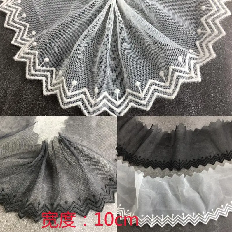 5 Meters Black Ivory Lace Fabric Lace Trim Handmade Crafts DIY Scrapbooking Sewing Accessoriesc 10cm Width
5 Meters Black Ivory Lace Fabric Lace Trim Handmade Crafts DIY Scrapbooking Sewing Accessoriesc 10cm Width