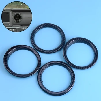 CITALL 4Pcs ABS Car Dashboard Air Outlet Vent Cover Trim Ring Carbon fiber texture Fit for Jeep Wrangler JL 2018 2019
CITALL 4Pcs ABS Car Dashboard Air Outlet Vent Cover Trim Ring Carbon fiber texture Fit for Jeep Wrangler JL 2018 2019