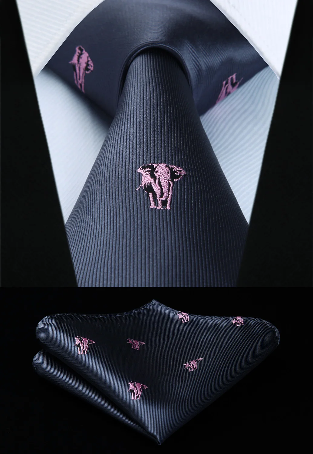 TGA10A8S Black Pink Animal 3.4" Silk Tie Pocket Square Party Wedding Handkerchief Set Woven Classic Men Tie Necktie
TGA10A8S Black Pink Animal 3.4" Silk Tie Pocket Square Party Wedding Handkerchief Set Woven Classic Men Tie Necktie