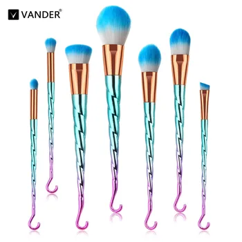 7PCS Professional Makeup Brushes Set Synthetic Hair FAN HIGHLIGHTER Foundation Powder Eyeshadow Gradient Color brush Kabuki
7PCS Professional Makeup Brushes Set Synthetic Hair FAN HIGHLIGHTER Foundation Powder Eyeshadow Gradient Color brush Kabuki