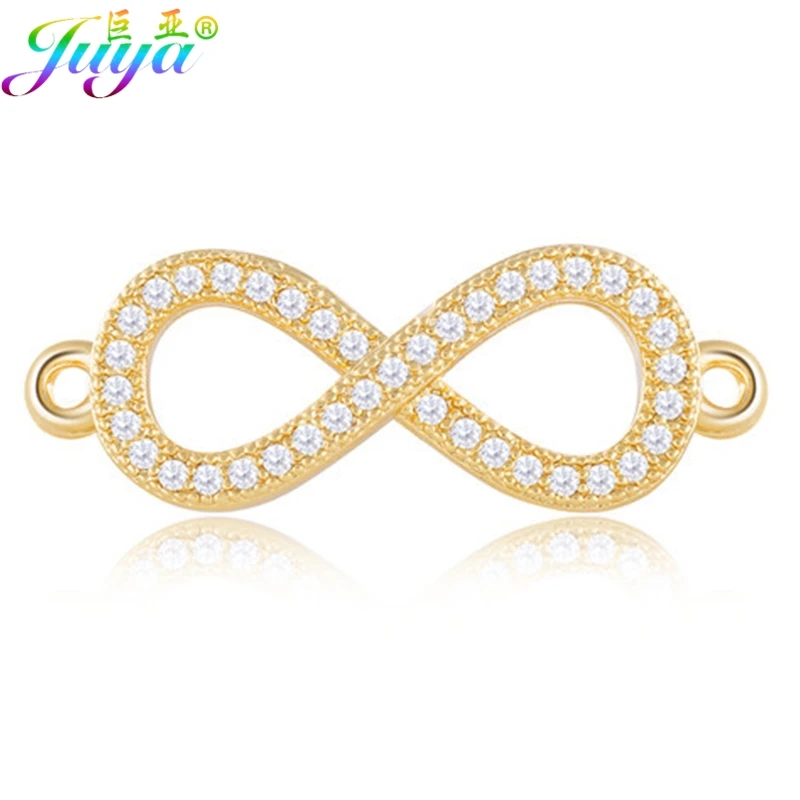 DIY Women Men Leather Bracelets Jewelry Making Findings Supplies Micro Pave Zircon Infinity Metal Connector Charms Accessories
DIY Women Men Leather Bracelets Jewelry Making Findings Supplies Micro Pave Zircon Infinity Metal Connector Charms Accessories