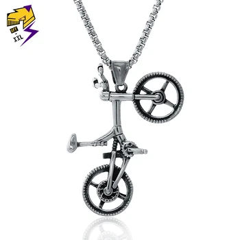Vintage Bike Necklaces for Men Women Stainless Steel Antique Silver Bicycle Pendant Long Chains Necklaces Freestyle BMX Jewelry
Vintage Bike Necklaces for Men Women Stainless Steel Antique Silver Bicycle Pendant Long Chains Necklaces Freestyle BMX Jewelry