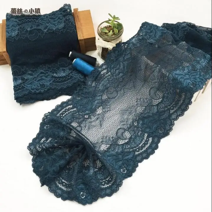 Hot Sale 5 Meters 20CM Super Wide French Romantic Elastic Stretched Embroidered Lace Trim DIY Green Lace Fabric
Hot Sale 5 Meters 20CM Super Wide French Romantic Elastic Stretched Embroidered Lace Trim DIY Green Lace Fabric