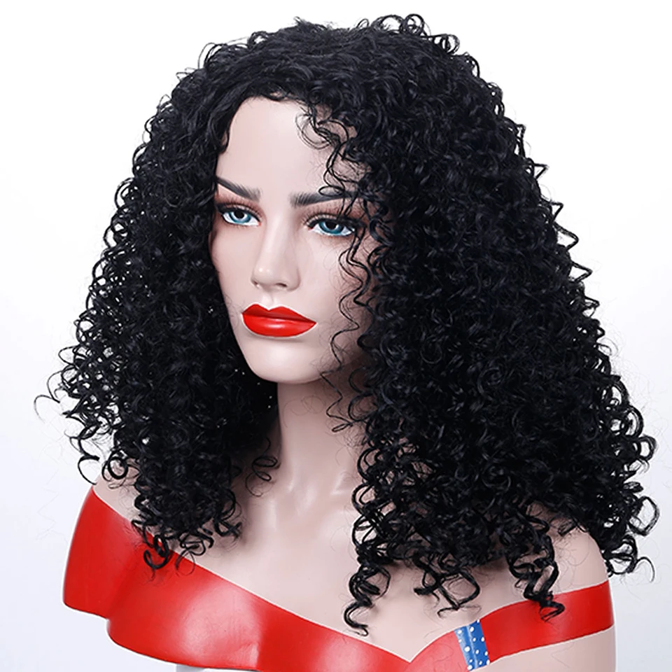 Allaosify Long Afro Kinky Curly Wigs Synthetic Black Wigs for Black Women Cosplay Party Wigs High Temperature Fiber Braided Wigs
Allaosify Long Afro Kinky Curly Wigs Synthetic Black Wigs for Black Women Cosplay Party Wigs High Temperature Fiber Braided Wigs