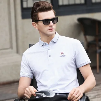Men's Polo Shirts Men's Wear Yifa 2019 Summer New Turnover Cotton Blend Embroidery Pure Color Business Short Sleeve Shirt A17
Men's Polo Shirts Men's Wear Yifa 2019 Summer New Turnover Cotton Blend Embroidery Pure Color Business Short Sleeve Shirt A17