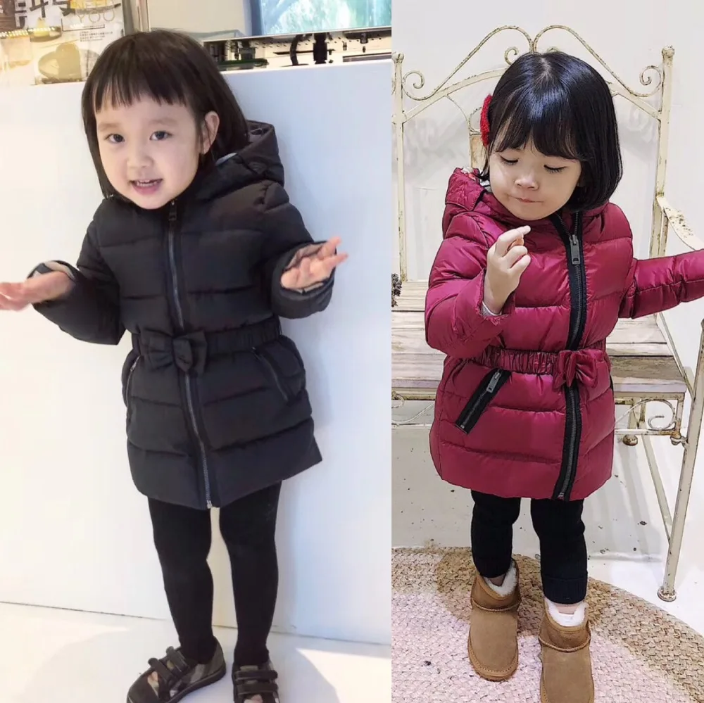 Pre-sale girls down jacket bow toddler children's warm jacket solid red black baby girls outwear
Pre-sale girls down jacket bow toddler children's warm jacket solid red black baby girls outwear