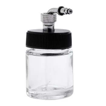 High Quality Transparent 22CC Side Feed Mount Airbrush Glass Bottle Feed Professional Side Pot Air Brush Paint Cup Jar
High Quality Transparent 22CC Side Feed Mount Airbrush Glass Bottle Feed Professional Side Pot Air Brush Paint Cup Jar