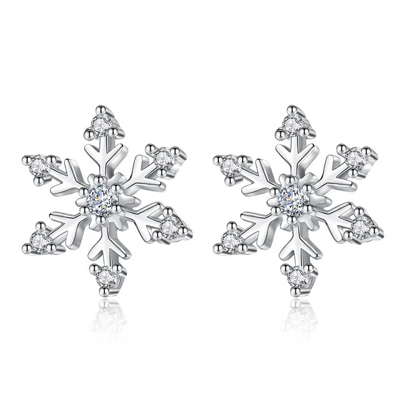 Women Girls Stud Earrings Jewelry Gems Glittering Rhinestone Earrings Female Dazzling Zircon Snowflake Earring Jewelry LB
Women Girls Stud Earrings Jewelry Gems Glittering Rhinestone Earrings Female Dazzling Zircon Snowflake Earring Jewelry LB
