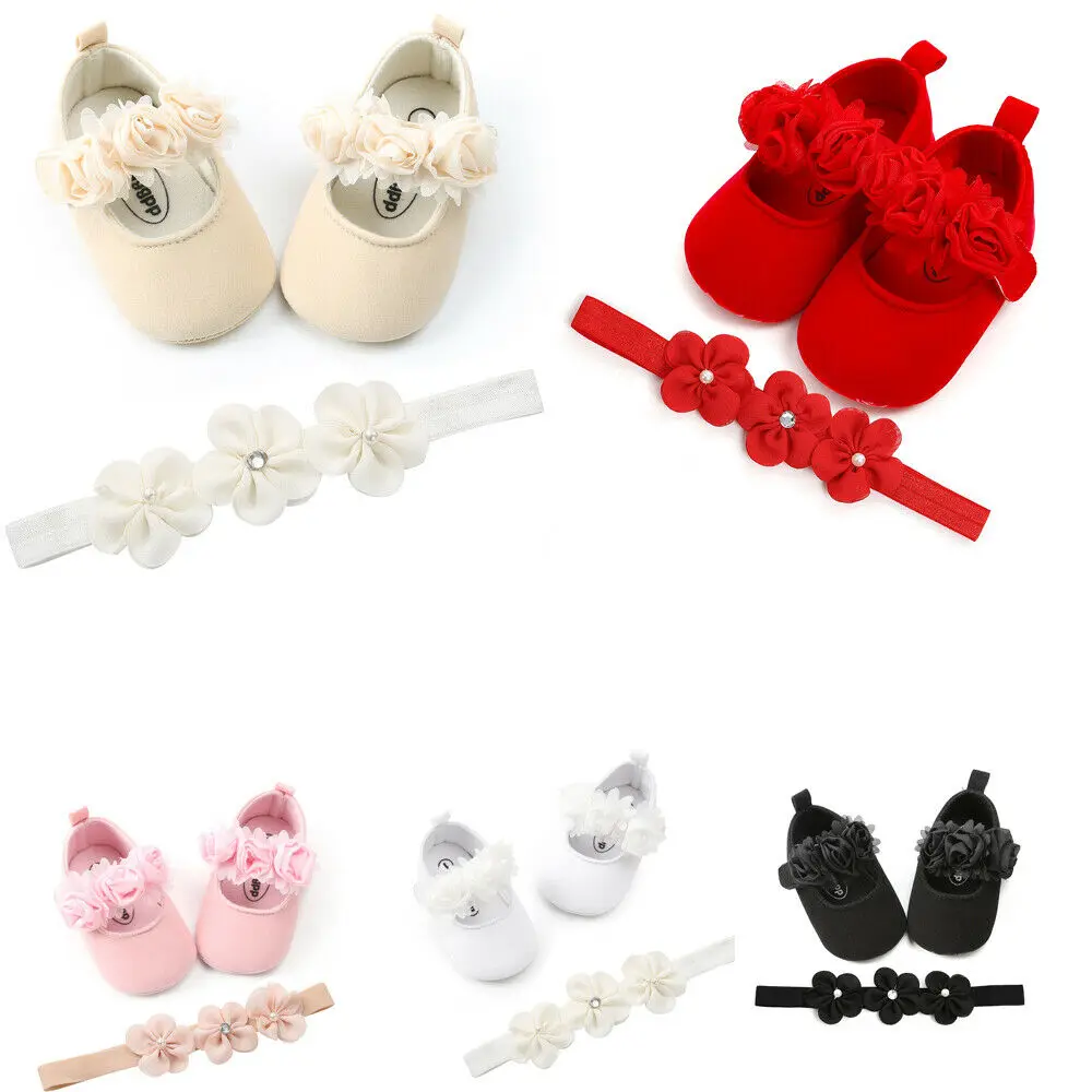 Newborn Infant Baby Girls Boys Crib Shoes Headband 2pcs Flowers Lace Hook Soft Sole Shoes
Newborn Infant Baby Girls Boys Crib Shoes Headband 2pcs Flowers Lace Hook Soft Sole Shoes