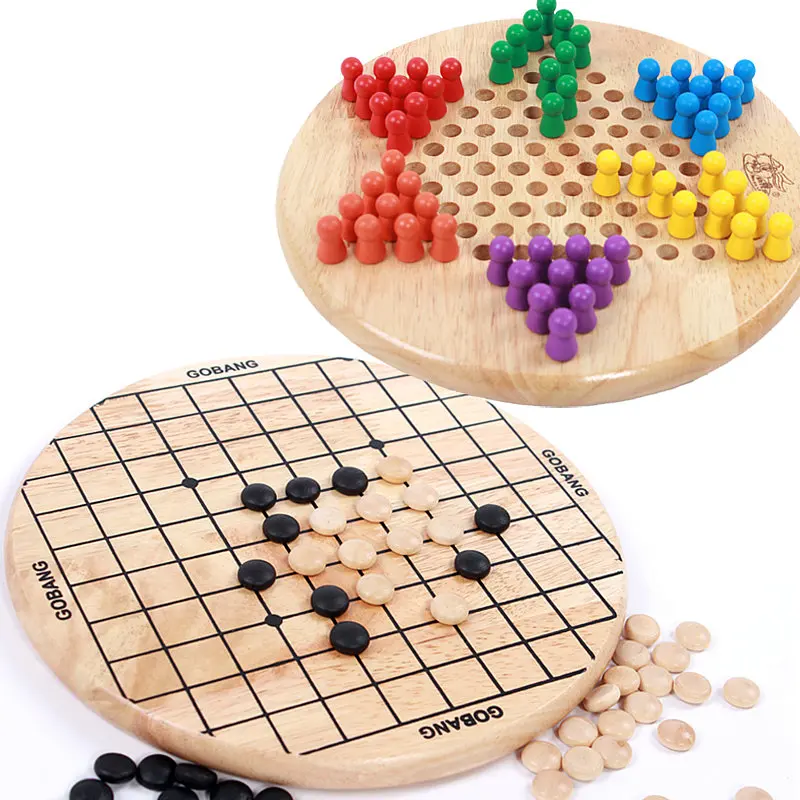 Free shipping Children wooden 6 Angle Checkers+Gobang game, kids intelligence Educational Supplies toys
Free shipping Children wooden 6 Angle Checkers+Gobang game, kids intelligence Educational Supplies toys