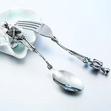 stainless steel men fork and spoon accessories jewelry personality cool fashion jewelry as gift stainless steel men fork and spoon accessories jewelry personality cool fashion jewelry as gift