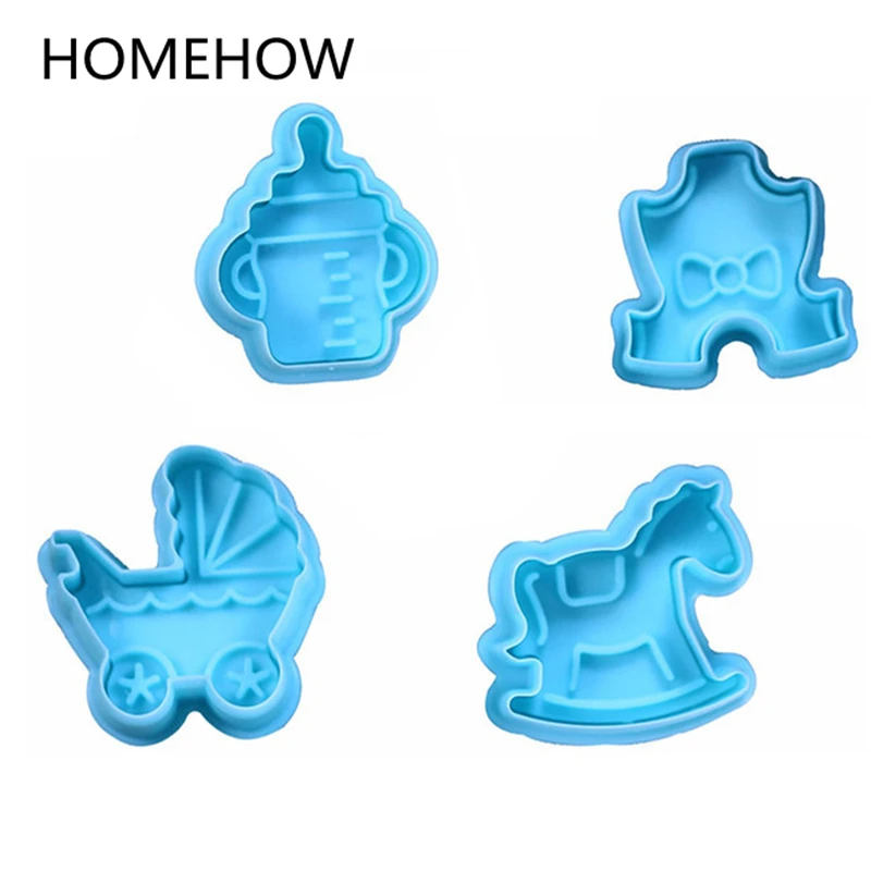 4PCS/Lot Plastic Cookie Plunger Cutter Baby Kid's Feeding Milk Bottle Cradle Stroller Toys Design Kitchen DIY Cookie Plunger
4PCS/Lot Plastic Cookie Plunger Cutter Baby Kid's Feeding Milk Bottle Cradle Stroller Toys Design Kitchen DIY Cookie Plunger