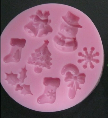 Cake Mold 1 pc 7.1x1 CM Christmas Tree leaf bell snowman snow flake Silicone Fondant tool Mould Cake Decorating Mold Cupcake
Cake Mold 1 pc 7.1x1 CM Christmas Tree leaf bell snowman snow flake Silicone Fondant tool Mould Cake Decorating Mold Cupcake