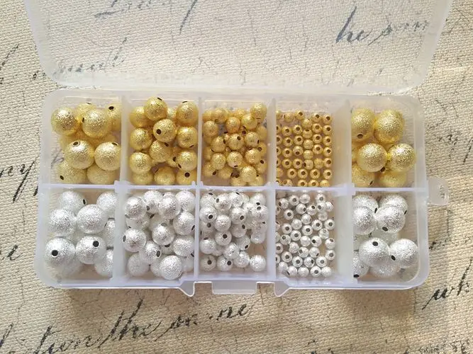 220Pcs/Set Mix 4-10MM Copper Dull Polish Spacer Beads Jewelry Findings Accessories
220Pcs/Set Mix 4-10MM Copper Dull Polish Spacer Beads Jewelry Findings Accessories