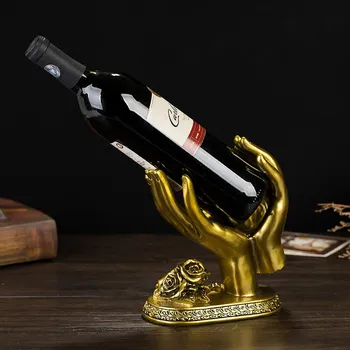 Personality red wine rack animal modeling creative red wine cabinet put a wine shelf resin gold hand decoration gift vino CL0323
Personality red wine rack animal modeling creative red wine cabinet put a wine shelf resin gold hand decoration gift vino CL0323