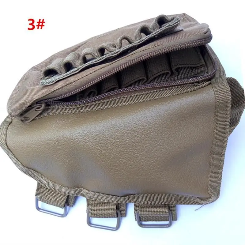 NEW Tactical Airsoft Rifle Stock Cheek Rest Shell Ammo Holder Bag Pouch Side Loading 12pcs Bullets
NEW Tactical Airsoft Rifle Stock Cheek Rest Shell Ammo Holder Bag Pouch Side Loading 12pcs Bullets