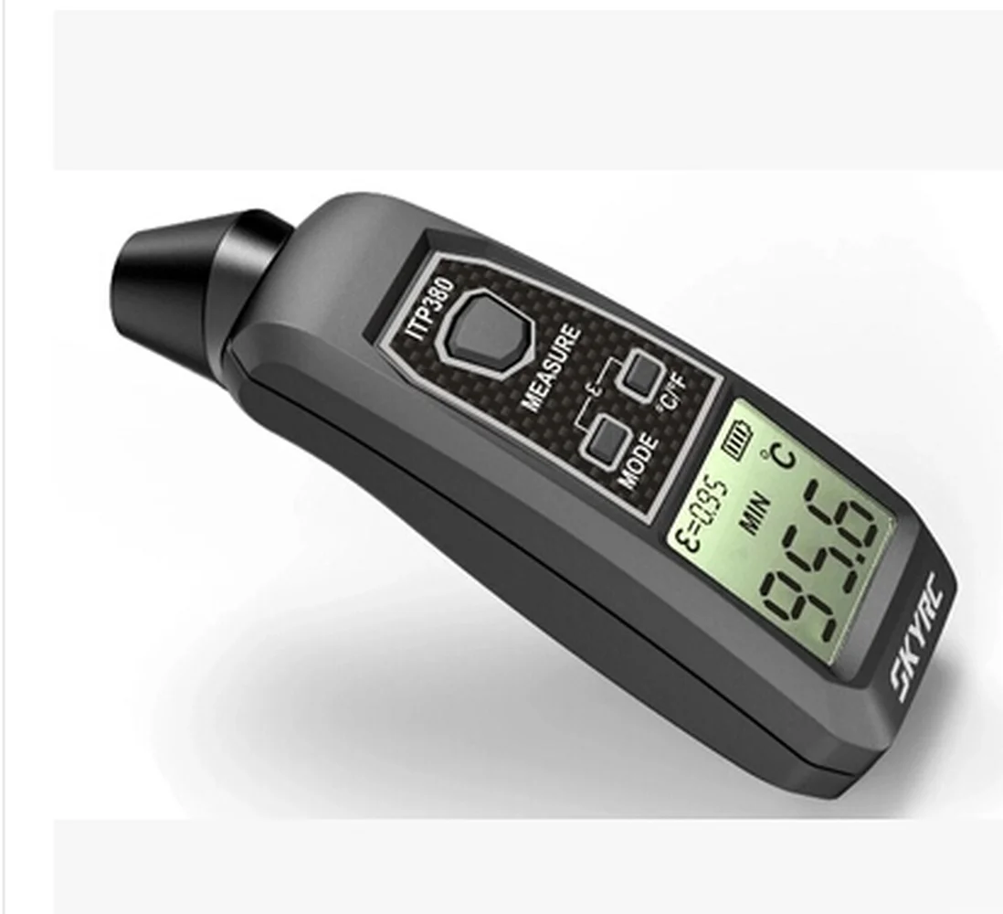 F-Cloud SKYRC ITP380 Non-contact Infrared Thermometer Model Car Thermograph Temperature Precision Model Fitting
F-Cloud SKYRC ITP380 Non-contact Infrared Thermometer Model Car Thermograph Temperature Precision Model Fitting