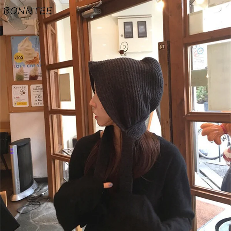 Beanies Women Retro Ear Protection Chic Solid Warm Hat Simple Casual All-match Caps Trendy Womens Lovely Korean Thicker Beanie
Beanies Women Retro Ear Protection Chic Solid Warm Hat Simple Casual All-match Caps Trendy Womens Lovely Korean Thicker Beanie