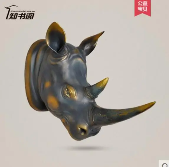 Restaurant wall decoration interior room bar coffee restaurant rhino head wall furnishings character moving gifts
Restaurant wall decoration interior room bar coffee restaurant rhino head wall furnishings character moving gifts