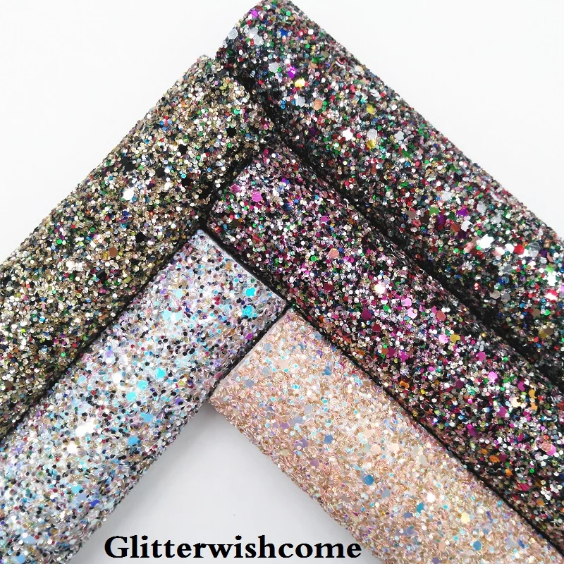 Glitterwishcome 21X29CM A4 Size Vinyl For Bows Chunky Glitter Leather fabric Vinyl for Bows, GM010A
Glitterwishcome 21X29CM A4 Size Vinyl For Bows Chunky Glitter Leather fabric Vinyl for Bows, GM010A