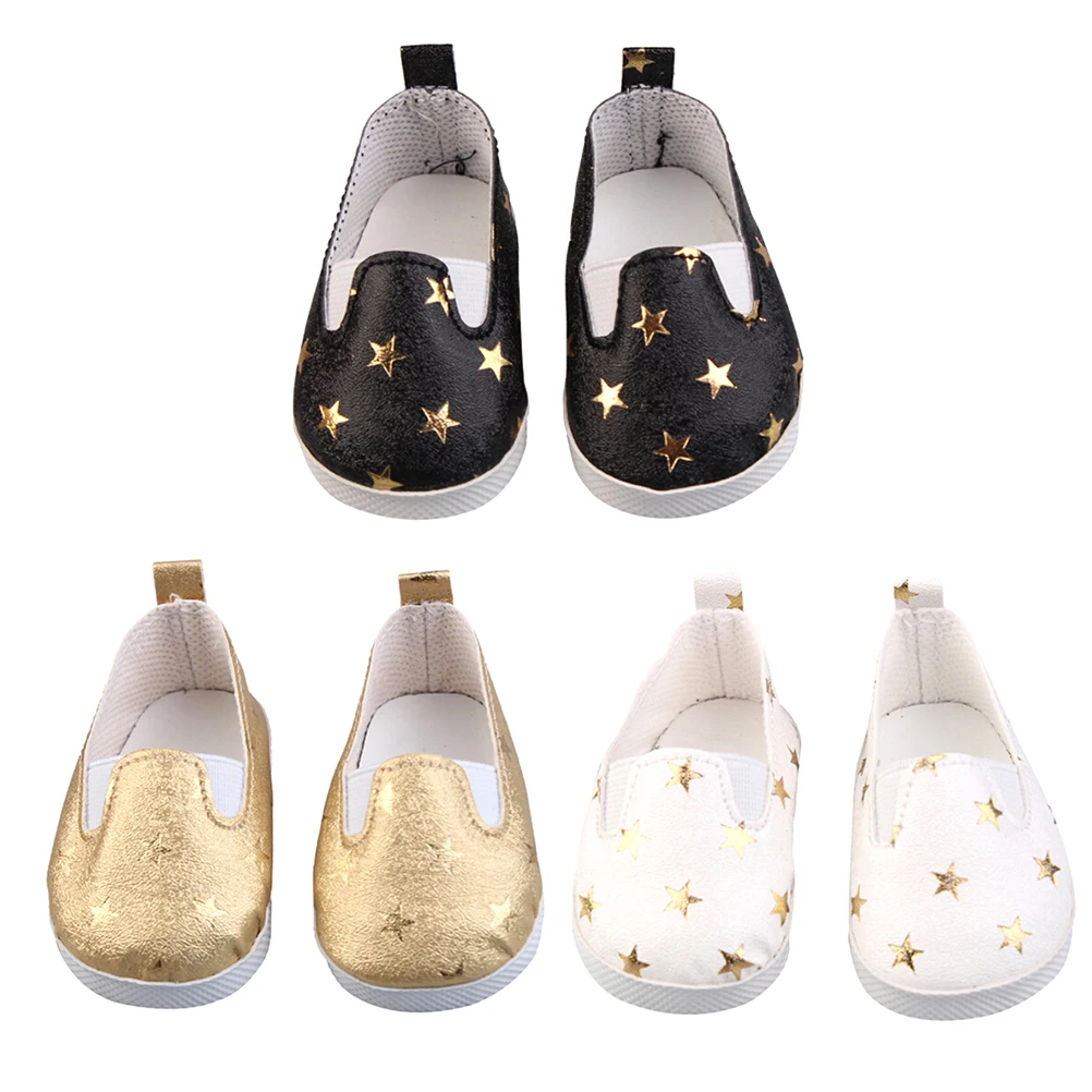 1 pair White, Gold,black Fashion white sports boots shoes for dolls fits 43 cm dolls baby and 18" Girl
1 pair White, Gold,black Fashion white sports boots shoes for dolls fits 43 cm dolls baby and 18" Girl