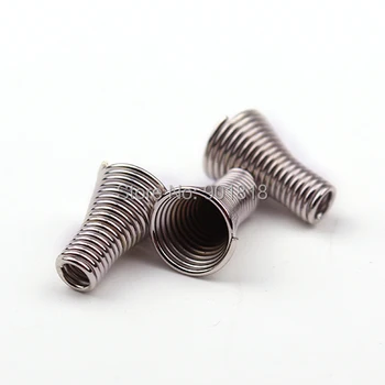 100pcs/lot Rhodium Spring beads caps metal tube Caps DIY Jewelry Accessories Findings F2035
100pcs/lot Rhodium Spring beads caps metal tube Caps DIY Jewelry Accessories Findings F2035