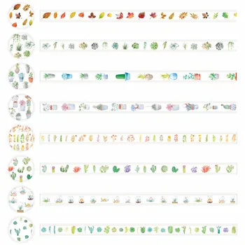 32 pcs/Lot Cute potting plant paper washi tapes Cactus Leaves masking tape stickers for diary letter album Stationery A6017
32 pcs/Lot Cute potting plant paper washi tapes Cactus Leaves masking tape stickers for diary letter album Stationery A6017