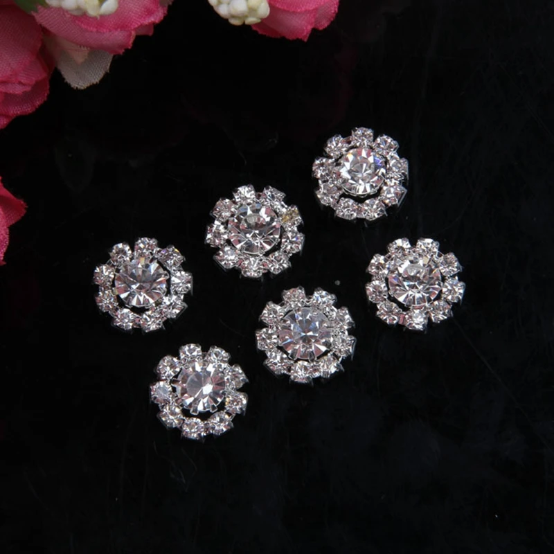 Nishine 5pcs/lot Alloy Rhinestones Buttons Metal Wedding Invitations Decorate Button Trinket Hair Flower Center Accessories
Nishine 5pcs/lot Alloy Rhinestones Buttons Metal Wedding Invitations Decorate Button Trinket Hair Flower Center Accessories