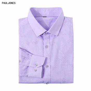 PAULJONES 2017 Latest Youth Korean Slim fit Long Sleeve Men Casual Shirt Bamboo Fiber High Quality Imported Men's Social Shirts
PAULJONES 2017 Latest Youth Korean Slim fit Long Sleeve Men Casual Shirt Bamboo Fiber High Quality Imported Men's Social Shirts