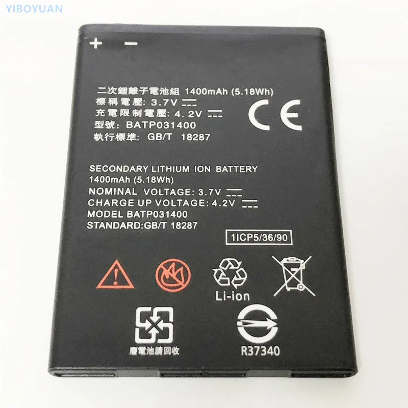 3.7V 1400mAh BATP031400 For AB1400BWML Beeline Smart 3 III Battery
3.7V 1400mAh BATP031400 For AB1400BWML Beeline Smart 3 III Battery
