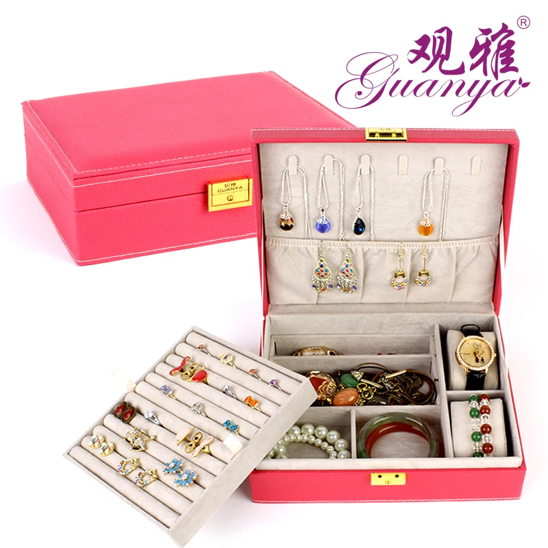 GUANYA new design 207-57with many color for your choose ,the casket have new metal lock,jewelry organizer and box for jewelry
GUANYA new design 207-57with many color for your choose ,the casket have new metal lock,jewelry organizer and box for jewelry