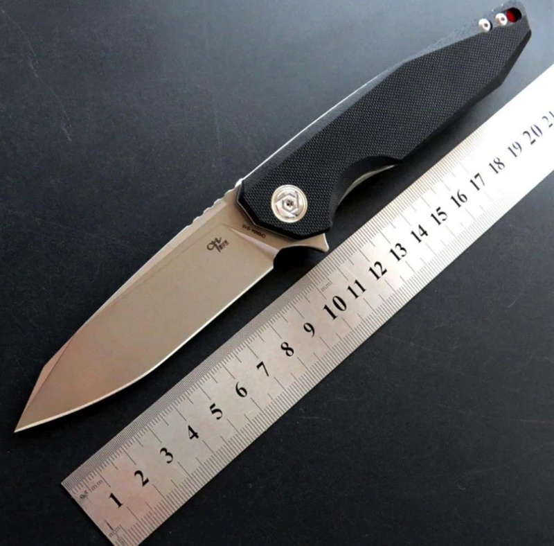 CH3004 folding knife D2 blade G10 hand outdoor camping bearing flip fishing tactical survival bushcraft military edc multi tool
CH3004 folding knife D2 blade G10 hand outdoor camping bearing flip fishing tactical survival bushcraft military edc multi tool