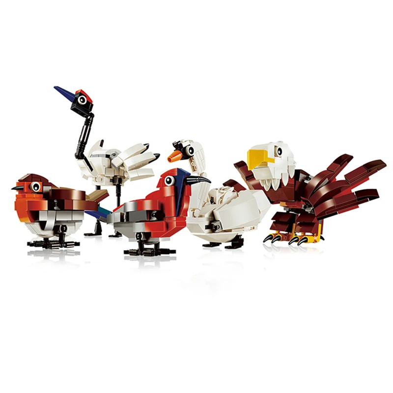 545Pcs Creative Series The HUB Birds Set 4002014 Building Blocks Bricks Set Educational Toys For Chirstmas Legoed Gifts 
545Pcs Creative Series The HUB Birds Set 4002014 Building Blocks Bricks Set Educational Toys For Chirstmas Legoed Gifts